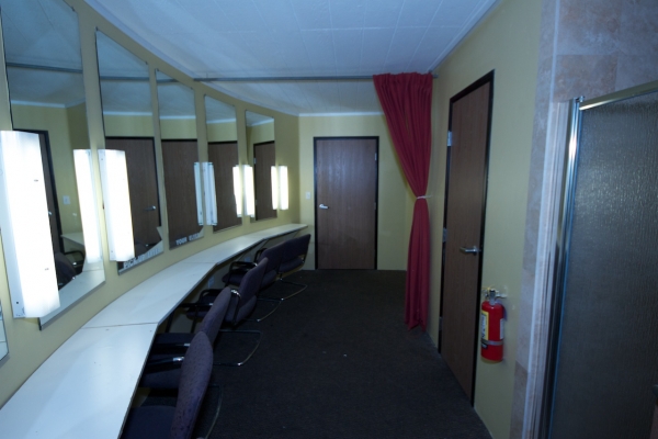 Dressing Room, enter from Stage Left